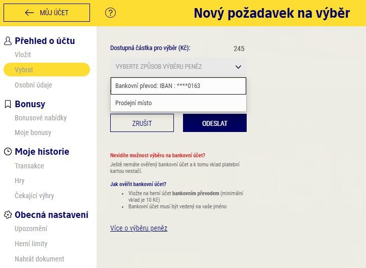 Jak rychle vybrat peníze přes NeteraPay z kasina?